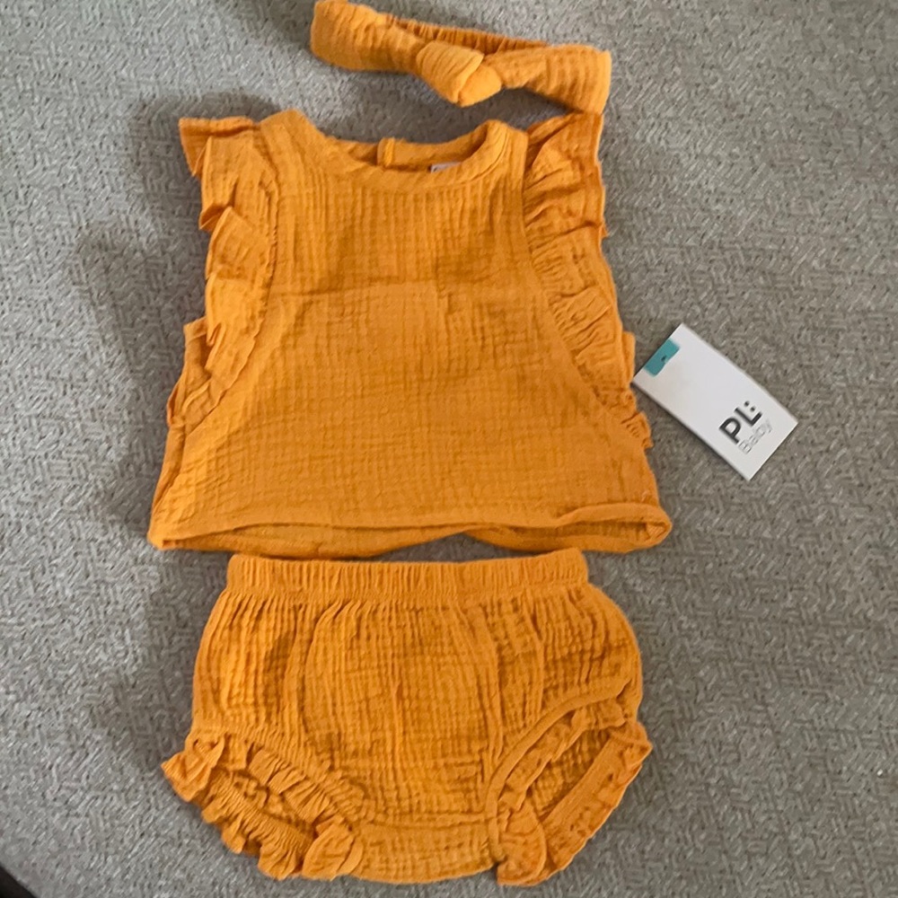 3 piece baby girl set
